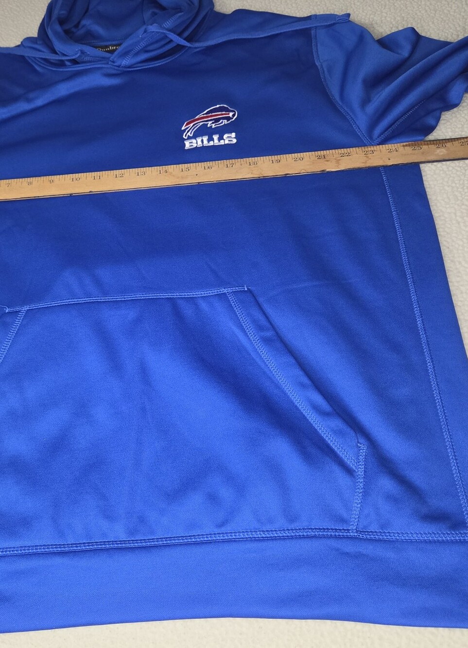 Dunbrooke Buffalo Bills Blue Athletic Hoodie Men's Size XL - Picture 4 of 9